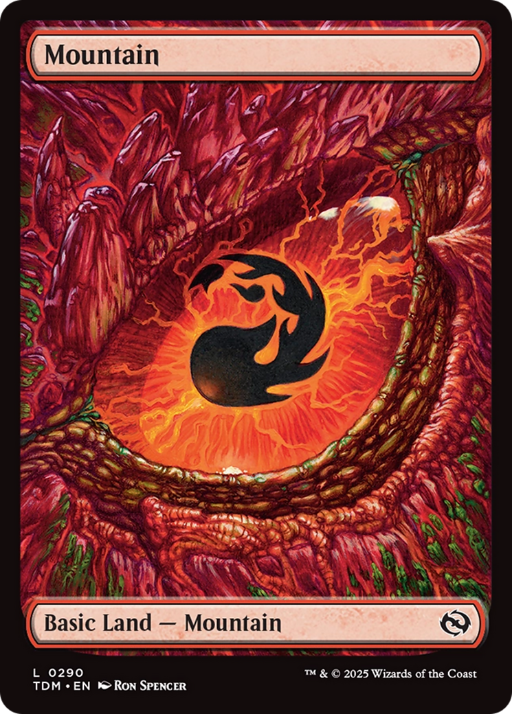 Mountain (0290) [Tarkir: Dragonstorm] | Game Master's Emporium (The New GME)