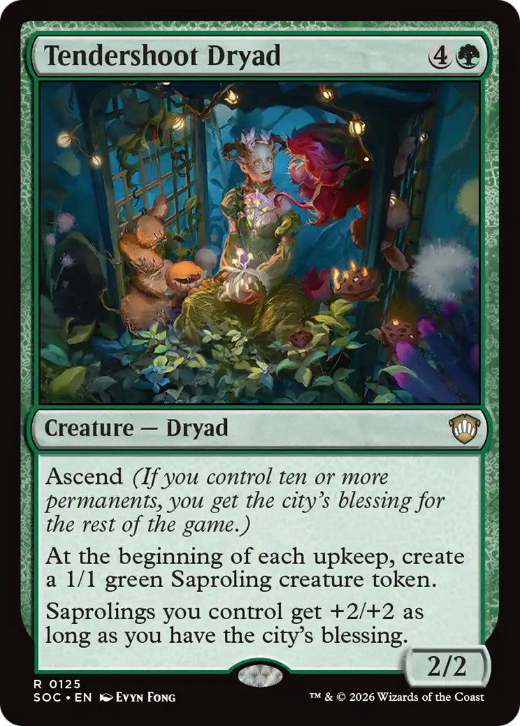 Tendershoot Dryad [Secrets of Strixhaven Commander] | Game Master's Emporium (The New GME)