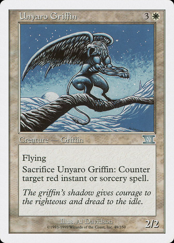 Unyaro Griffin [Classic Sixth Edition] | Game Master's Emporium (The New GME)