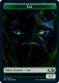 Cat (011) // Dog Double-Sided Token [Core Set 2021 Tokens] | Game Master's Emporium (The New GME)
