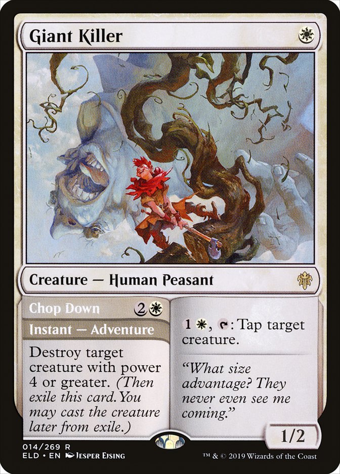 Giant Killer // Chop Down [Throne of Eldraine] | Game Master's Emporium (The New GME)