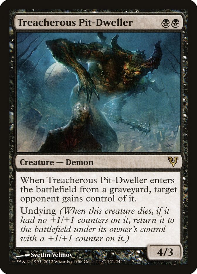 Treacherous Pit-Dweller [Avacyn Restored] | Game Master's Emporium (The New GME)