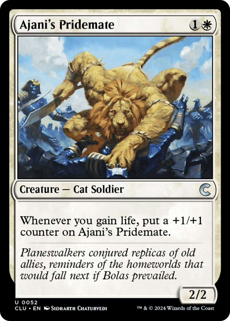 Ajani's Pridemate [Ravnica: Clue Edition] | Game Master's Emporium (The New GME)