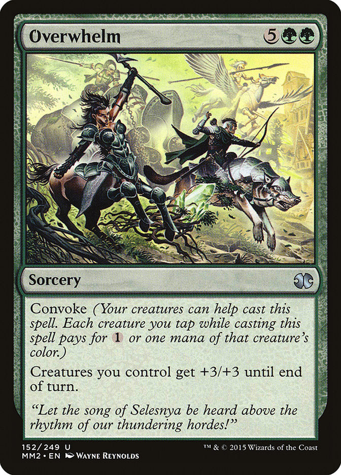 Overwhelm [Modern Masters 2015] | Game Master's Emporium (The New GME)