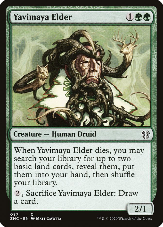 Yavimaya Elder [Zendikar Rising Commander] | Game Master's Emporium (The New GME)