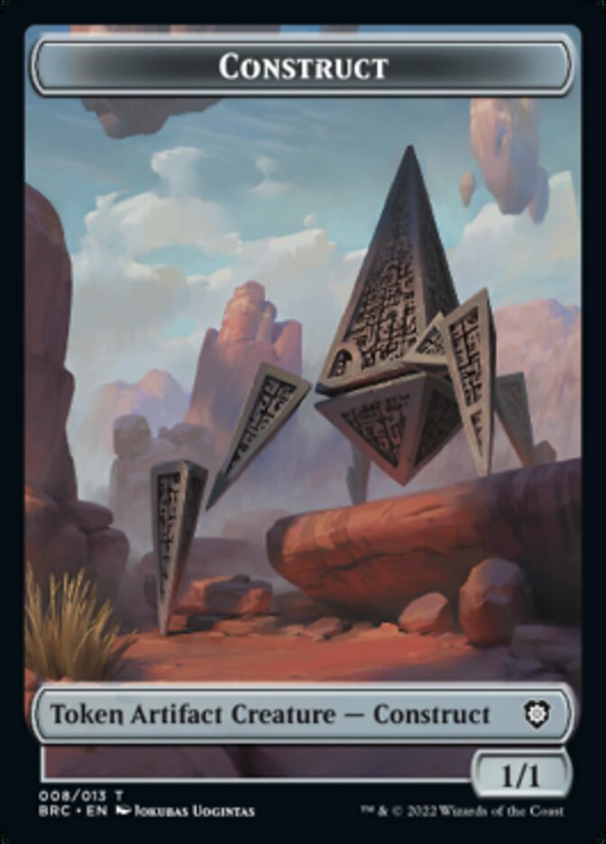 Construct (008) // Goat Double-Sided Token [The Brothers' War Commander Tokens] | Game Master's Emporium (The New GME)