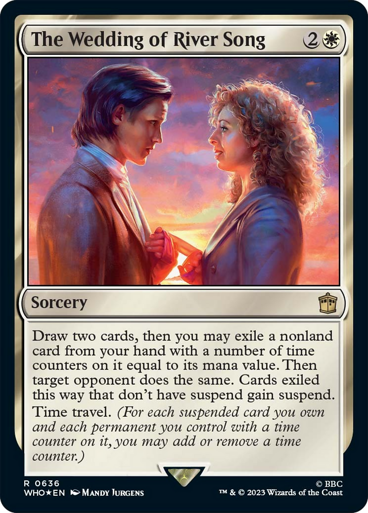 The Wedding of River Song (Surge Foil) [Doctor Who] | Game Master's Emporium (The New GME)