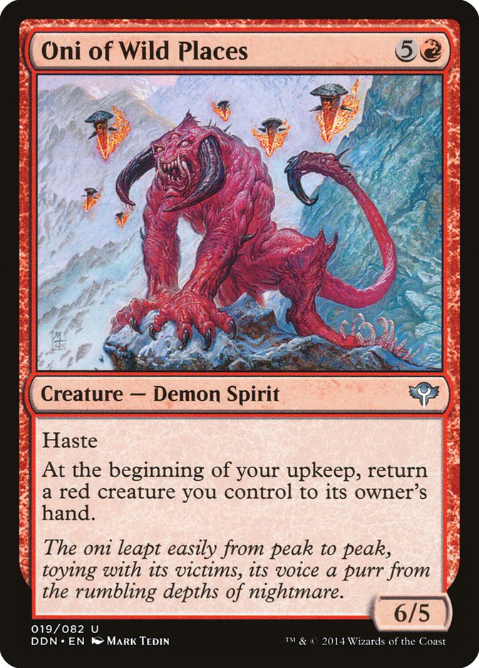 Oni of Wild Places [Duel Decks: Speed vs. Cunning] | Game Master's Emporium (The New GME)