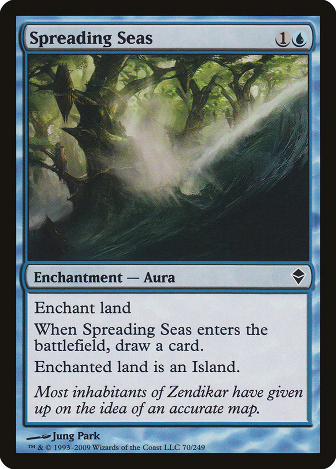 Spreading Seas [Zendikar] | Game Master's Emporium (The New GME)