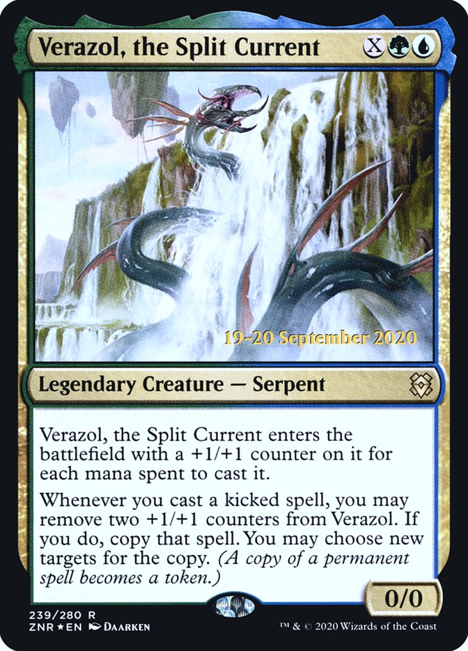 Verazol, the Split Current [Zendikar Rising Prerelease Promos] | Game Master's Emporium (The New GME)