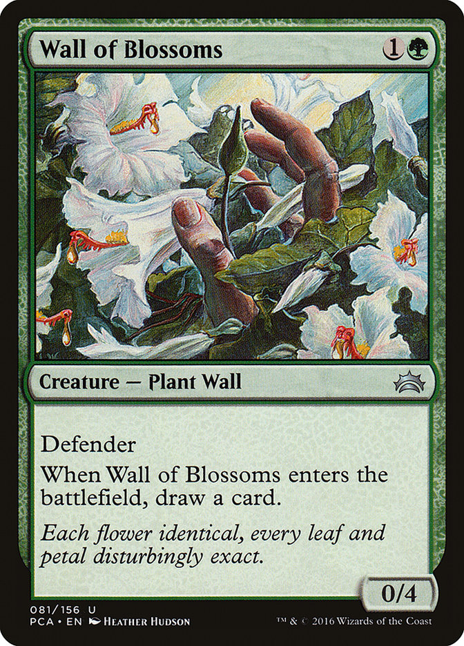 Wall of Blossoms [Planechase Anthology] | Game Master's Emporium (The New GME)