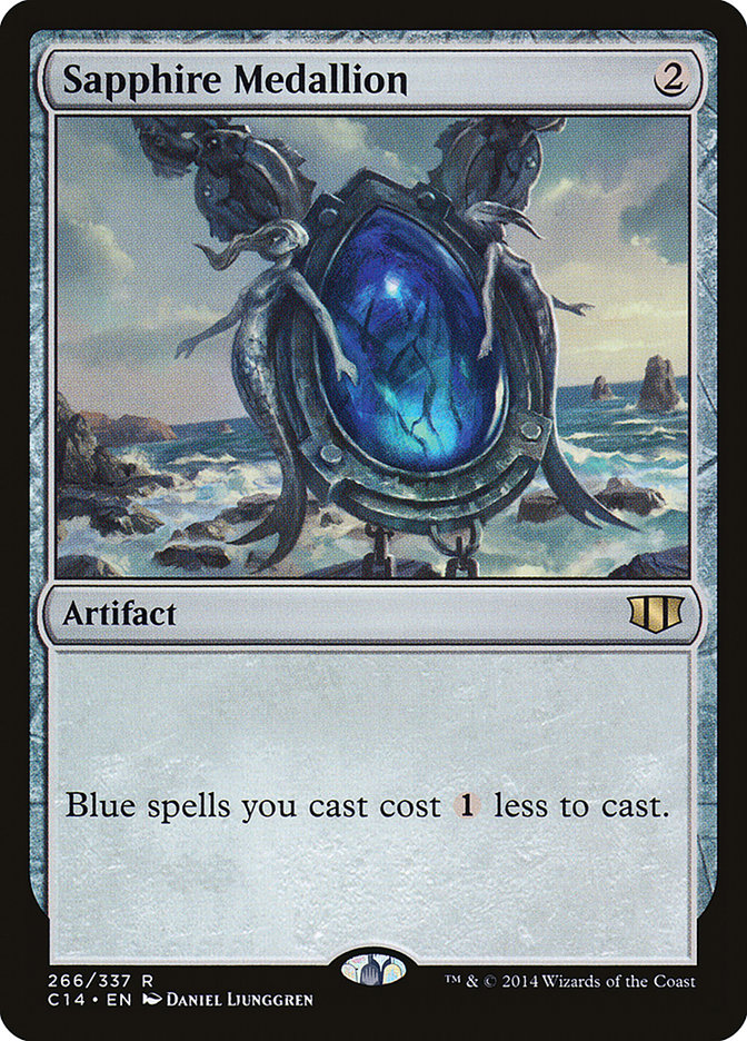 Sapphire Medallion [Commander 2014] | Game Master's Emporium (The New GME)