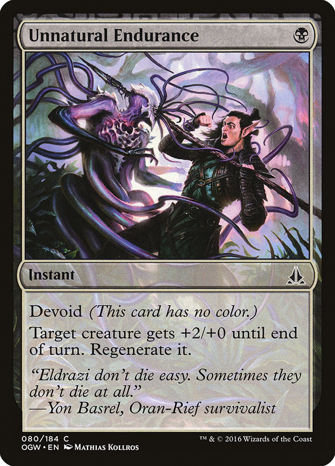 Unnatural Endurance [Oath of the Gatewatch] | Game Master's Emporium (The New GME)