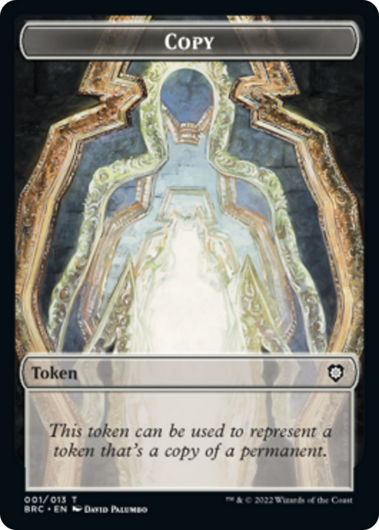 Copy // Powerstone Double-Sided Token [The Brothers' War Commander Tokens] | Game Master's Emporium (The New GME)