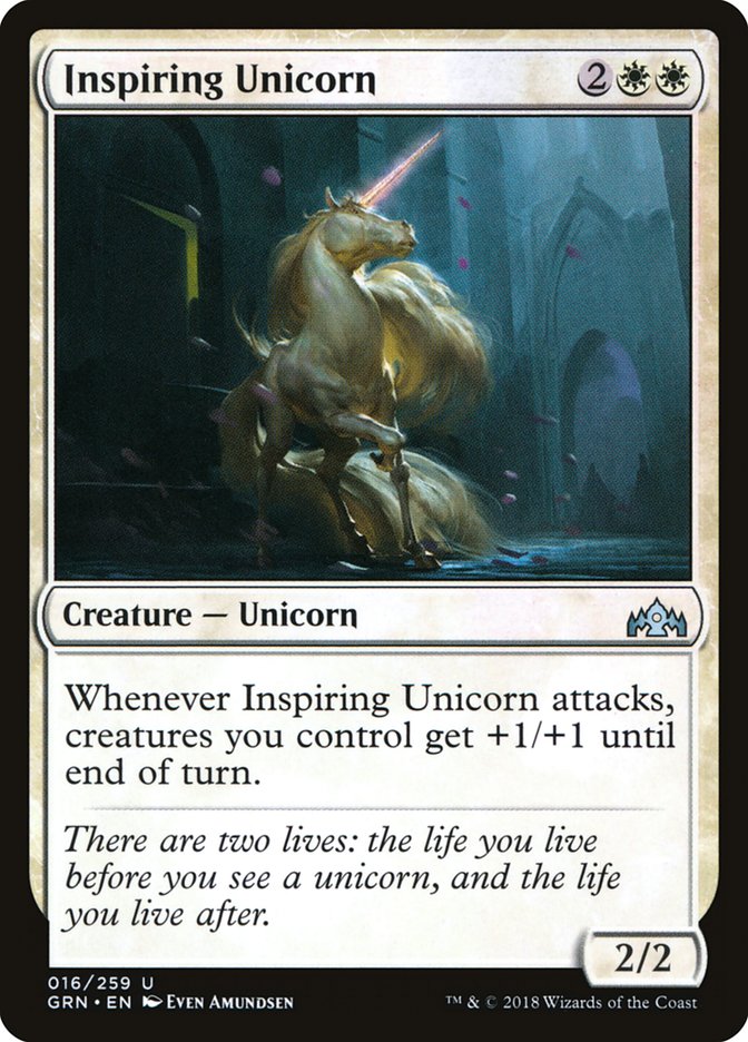 Inspiring Unicorn [Guilds of Ravnica] | Game Master's Emporium (The New GME)