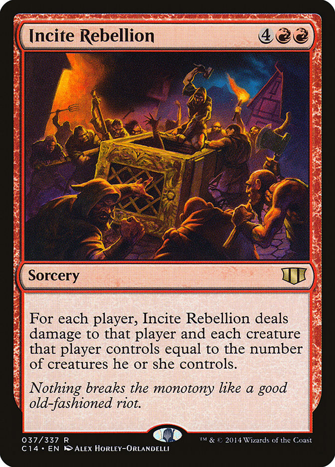 Incite Rebellion [Commander 2014] | Game Master's Emporium (The New GME)