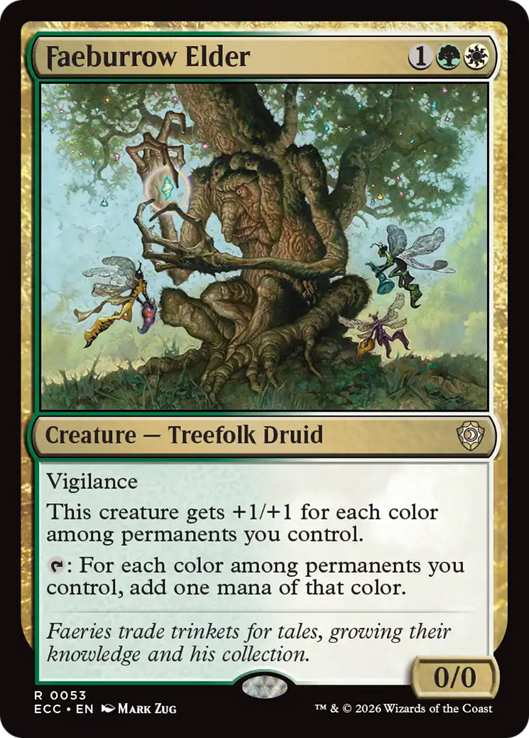 Faeburrow Elder [Lorwyn Eclipsed Commander] | Game Master's Emporium (The New GME)
