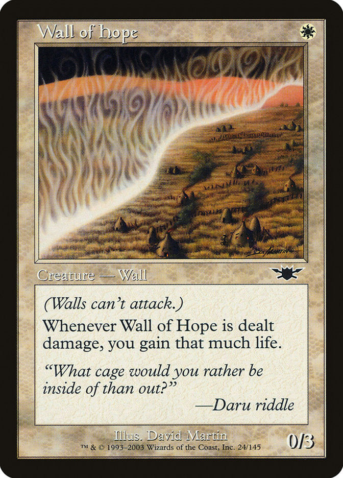 Wall of Hope [Legions] | Game Master's Emporium (The New GME)