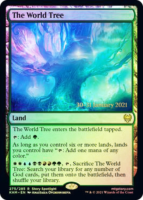 The World Tree [Kaldheim Prerelease Promos] | Game Master's Emporium (The New GME)