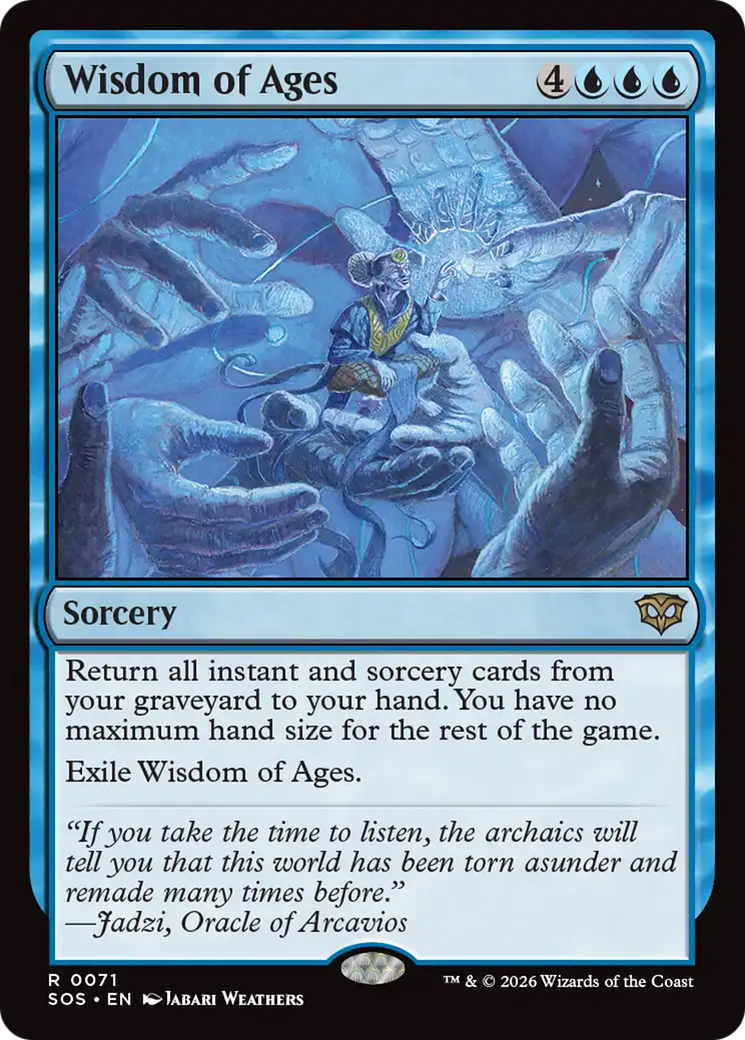 Wisdom of Ages [Secrets of Strixhaven] | Game Master's Emporium (The New GME)