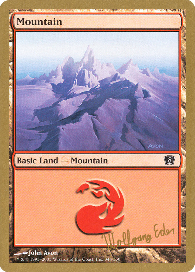 Mountain (Wolfgang Eder) [World Championship Decks 2003] | Game Master's Emporium (The New GME)