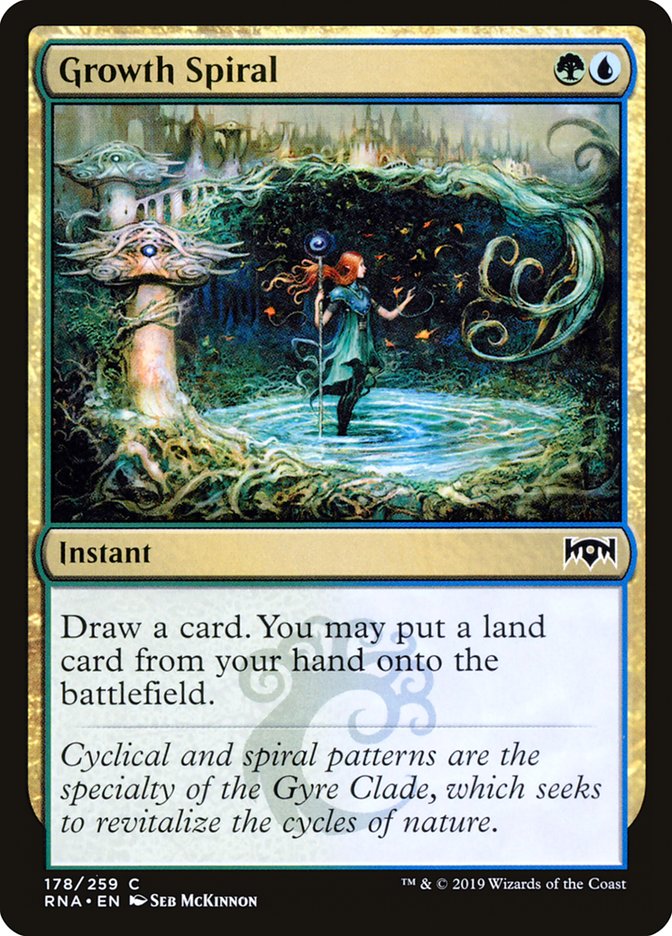 Growth Spiral [Ravnica Allegiance] | Game Master's Emporium (The New GME)