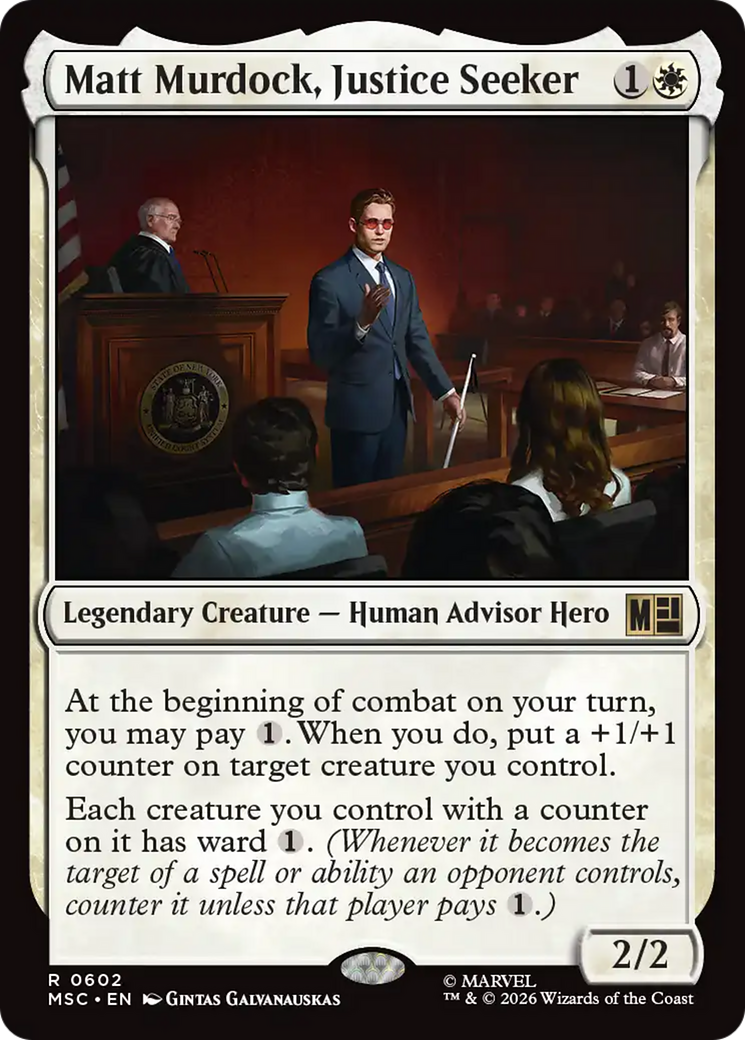 Matt Murdock, Justice Seeker [Marvel Super Heroes Commander] | Game Master's Emporium (The New GME)