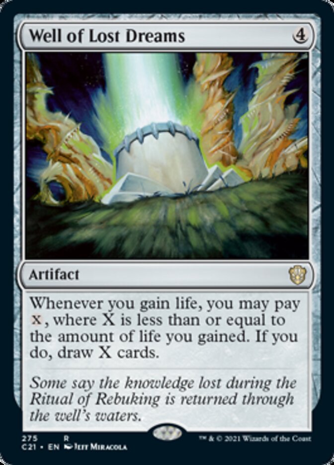 Well of Lost Dreams [Commander 2021] | Game Master's Emporium (The New GME)