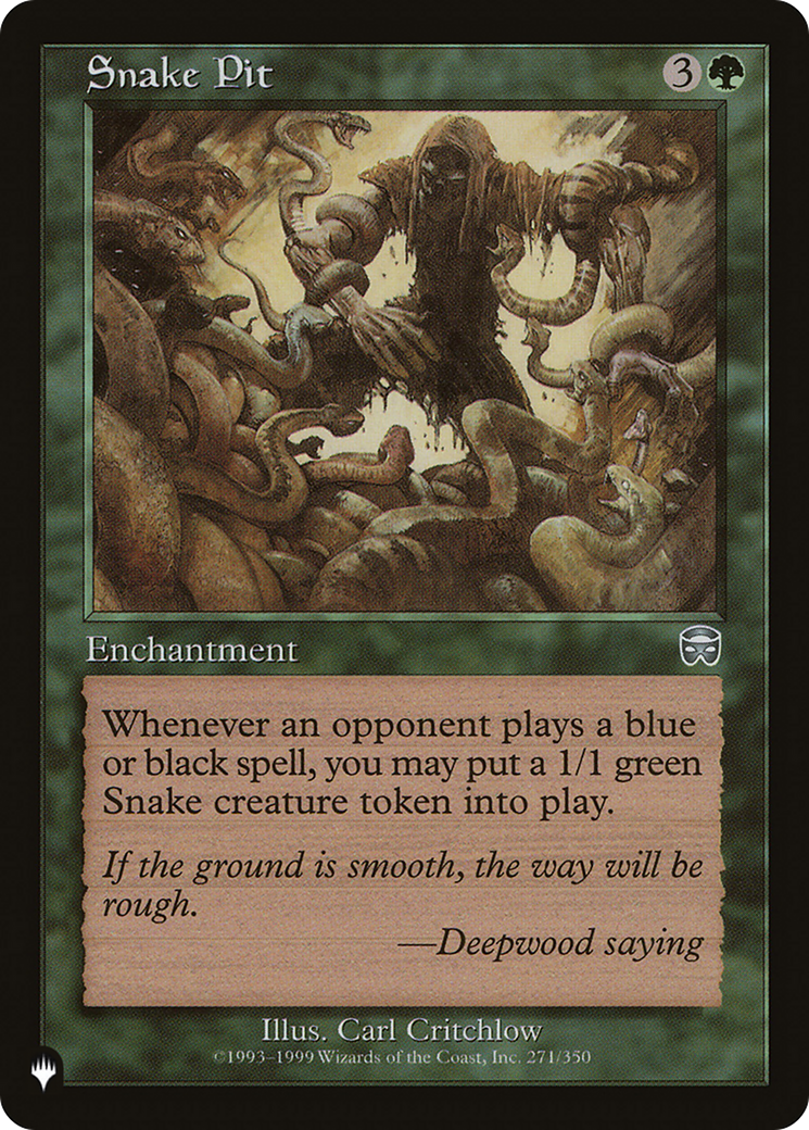 Snake Pit [The List] | Game Master's Emporium (The New GME)