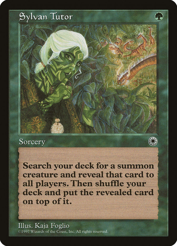 Sylvan Tutor [Portal] | Game Master's Emporium (The New GME)