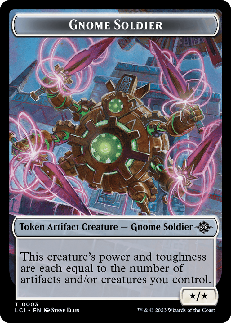 Treasure (0002) // Gnome Soldier Double-Sided Token [Jurassic World Collection Tokens] | Game Master's Emporium (The New GME)