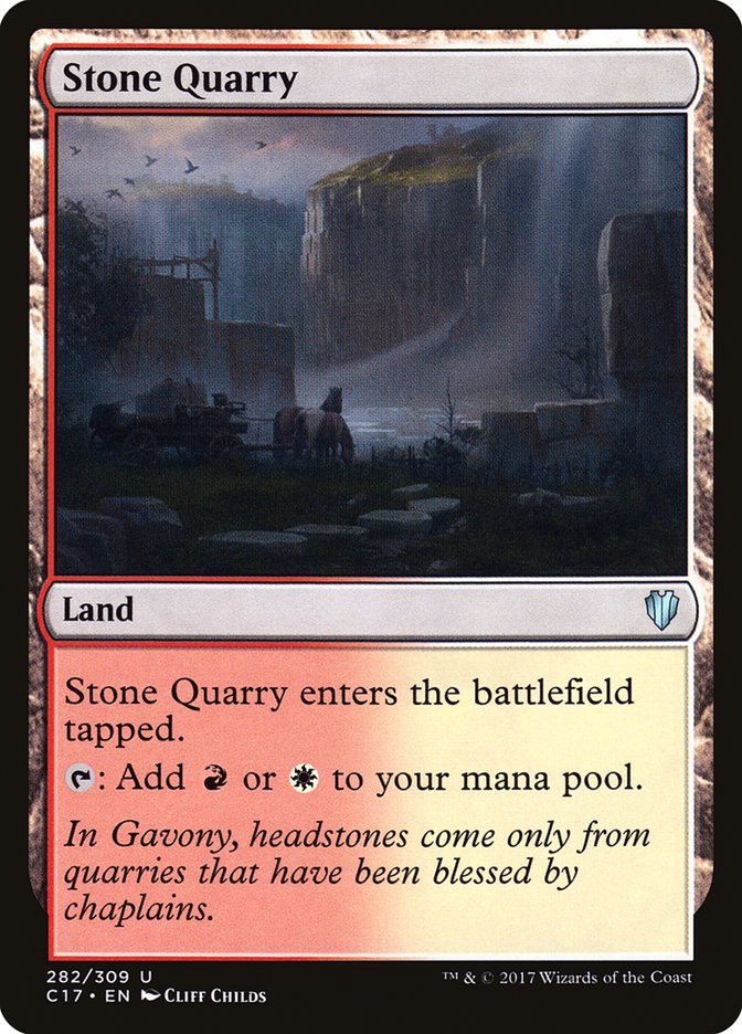 Stone Quarry [Commander 2017] | Game Master's Emporium (The New GME)
