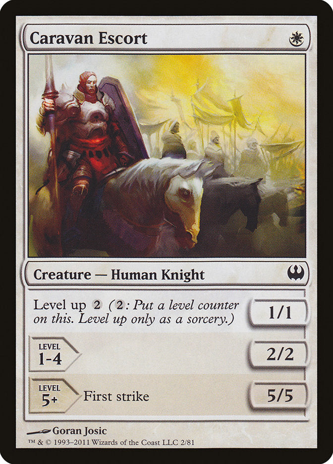 Caravan Escort [Duel Decks: Knights vs. Dragons] | Game Master's Emporium (The New GME)