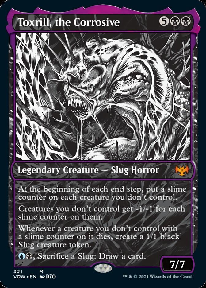 Toxrill, the Corrosive (Showcase Eternal Night) [Innistrad: Crimson Vow] | Game Master's Emporium (The New GME)