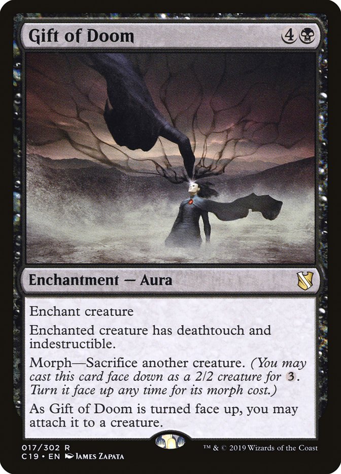 Gift of Doom [Commander 2019] | Game Master's Emporium (The New GME)