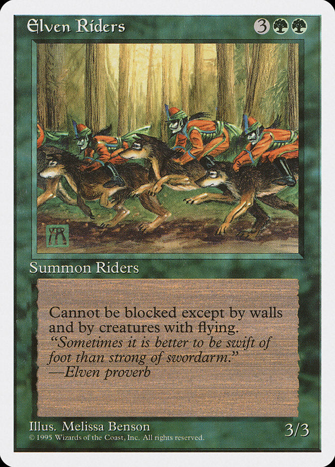 Elven Riders [Fourth Edition] | Game Master's Emporium (The New GME)