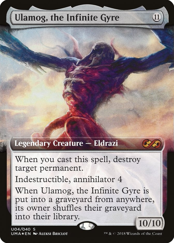 Ulamog, the Infinite Gyre (Topper) [Ultimate Masters Box Topper] | Game Master's Emporium (The New GME)