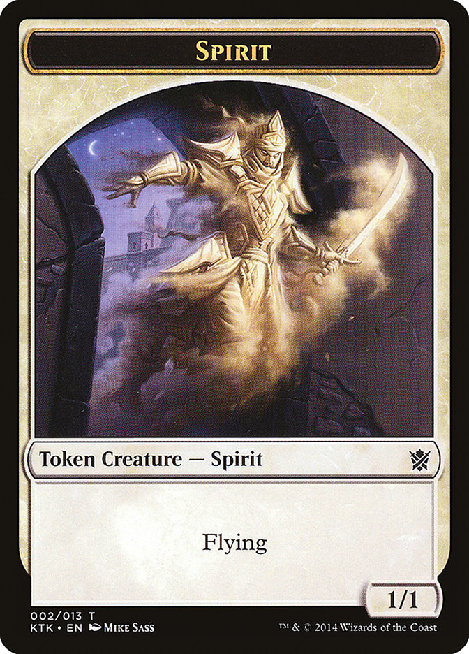 Spirit Token [Khans of Tarkir Tokens] | Game Master's Emporium (The New GME)