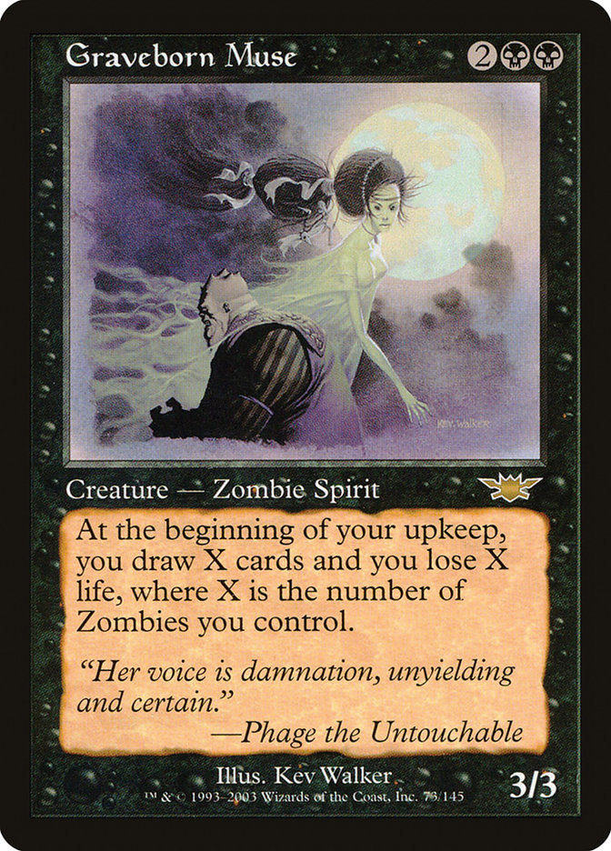 Graveborn Muse [Legions] | Game Master's Emporium (The New GME)