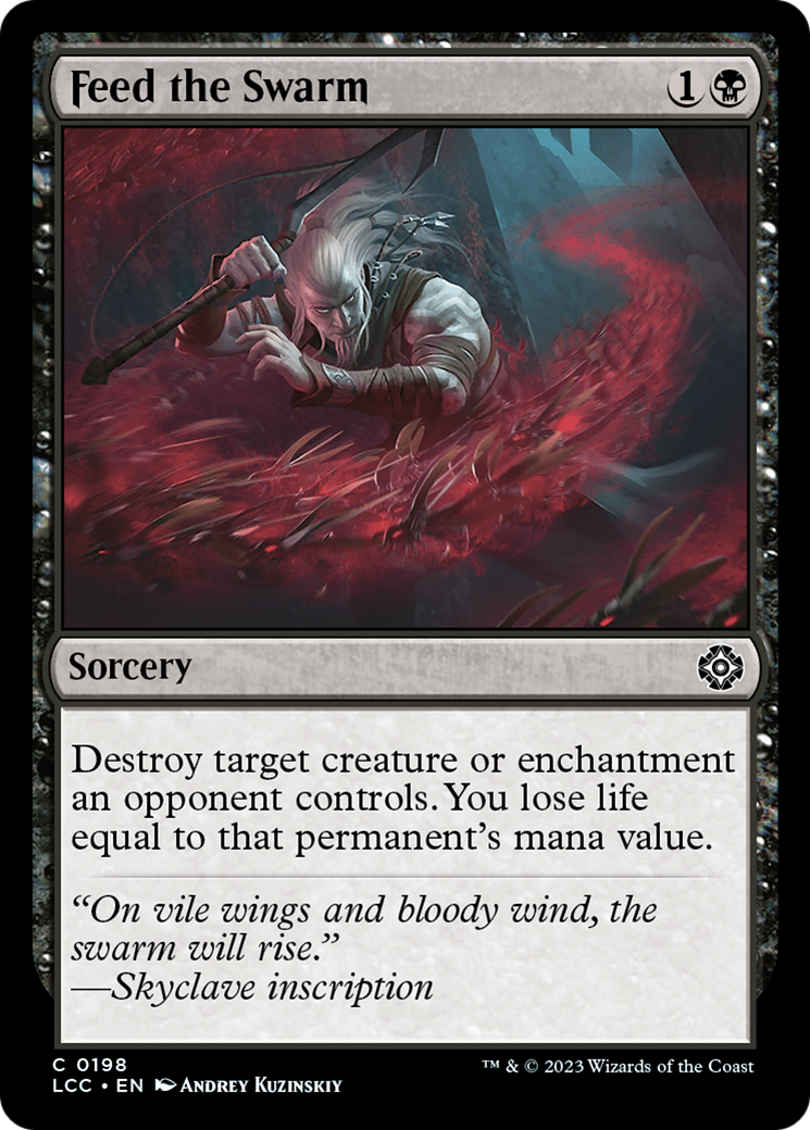 Feed the Swarm [The Lost Caverns of Ixalan Commander] | Game Master's Emporium (The New GME)