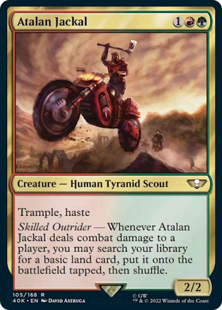 Atalan Jackal (Surge Foil) [Warhammer 40,000] | Game Master's Emporium (The New GME)