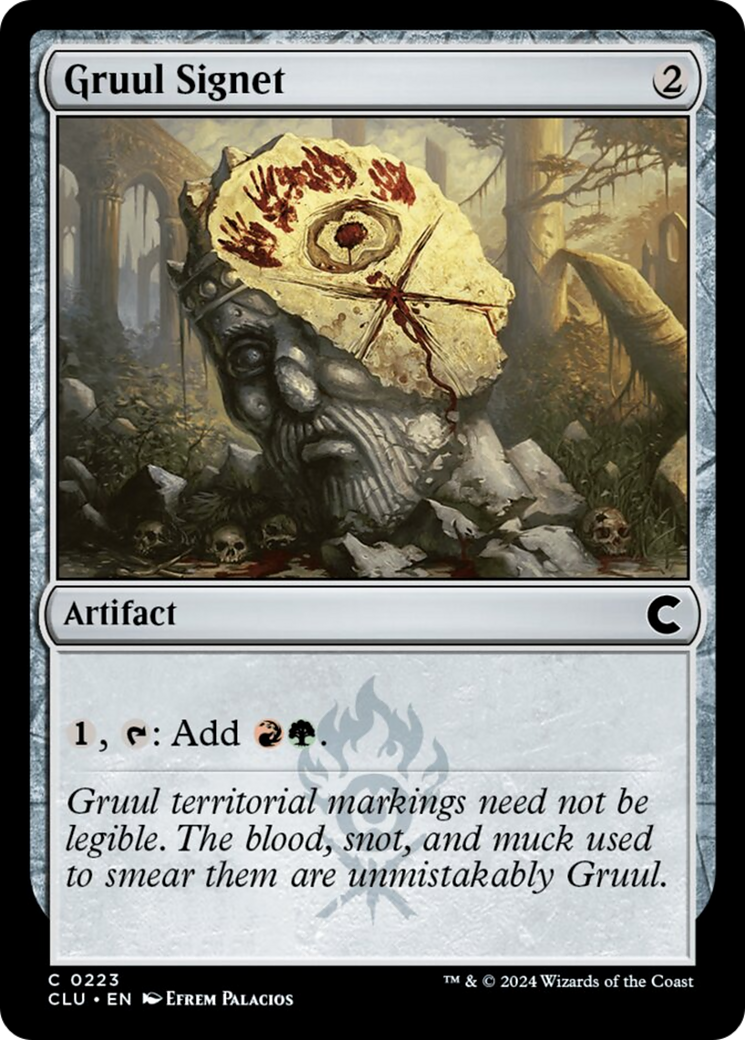 Gruul Signet [Ravnica: Clue Edition] | Game Master's Emporium (The New GME)