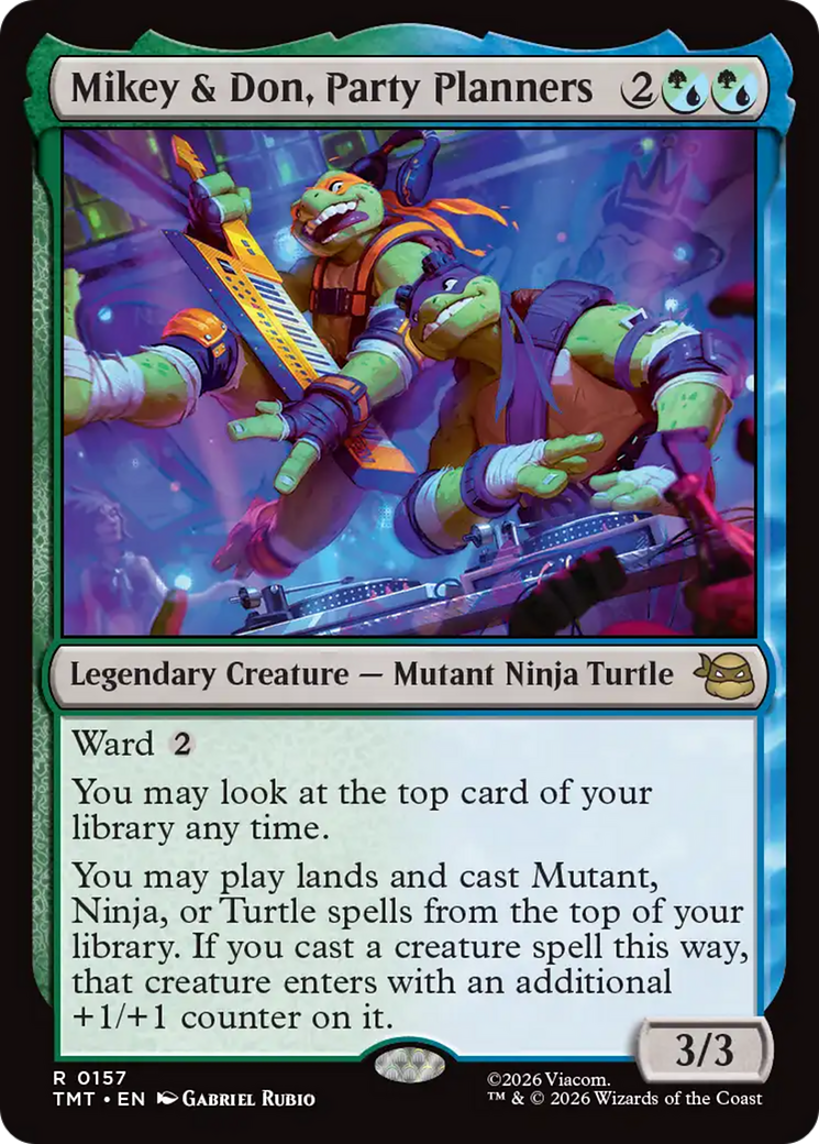 Mikey & Don, Party Planners [Teenage Mutant Ninja Turtles] | Game Master's Emporium (The New GME)
