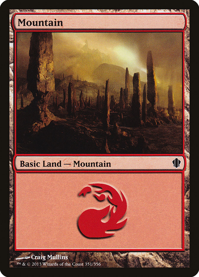 Mountain (351) [Commander 2013] | Game Master's Emporium (The New GME)