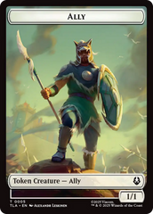 Ally (0005) // Soldier (0002) Double-Sided Token [Avatar: The Last Airbender Tokens] | Game Master's Emporium (The New GME)