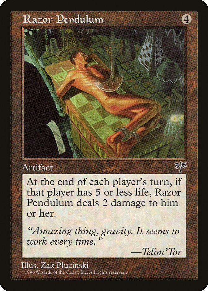 Razor Pendulum [Mirage] | Game Master's Emporium (The New GME)