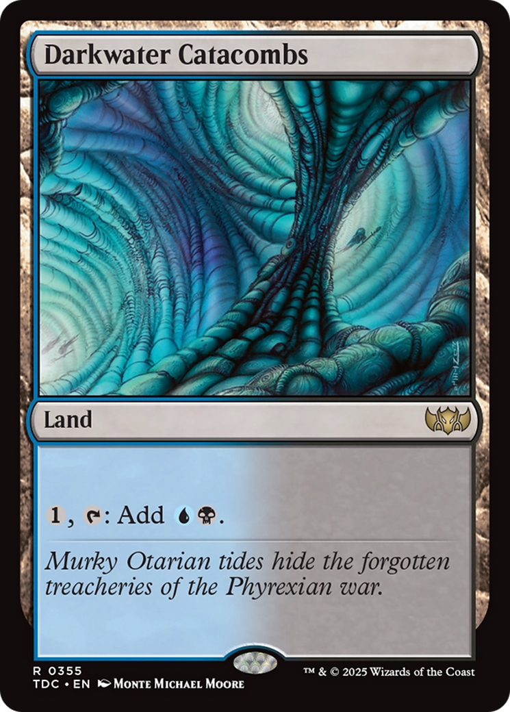 Darkwater Catacombs [Tarkir: Dragonstorm Commander] | Game Master's Emporium (The New GME)