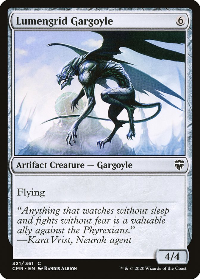 Lumengrid Gargoyle [Commander Legends] | Game Master's Emporium (The New GME)