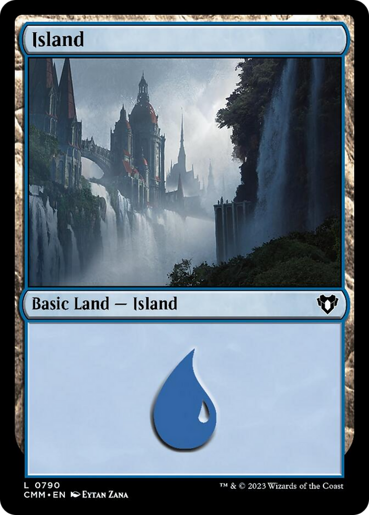 Island (790) [Commander Masters] | Game Master's Emporium (The New GME)