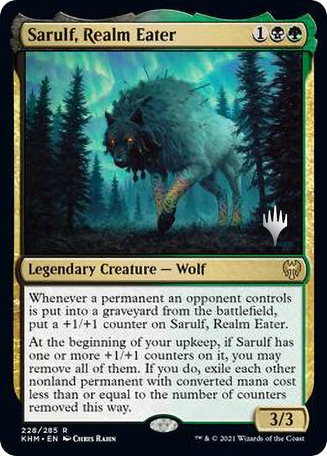 Sarulf, Realm Eater (Promo Pack) [Kaldheim Promos] | Game Master's Emporium (The New GME)